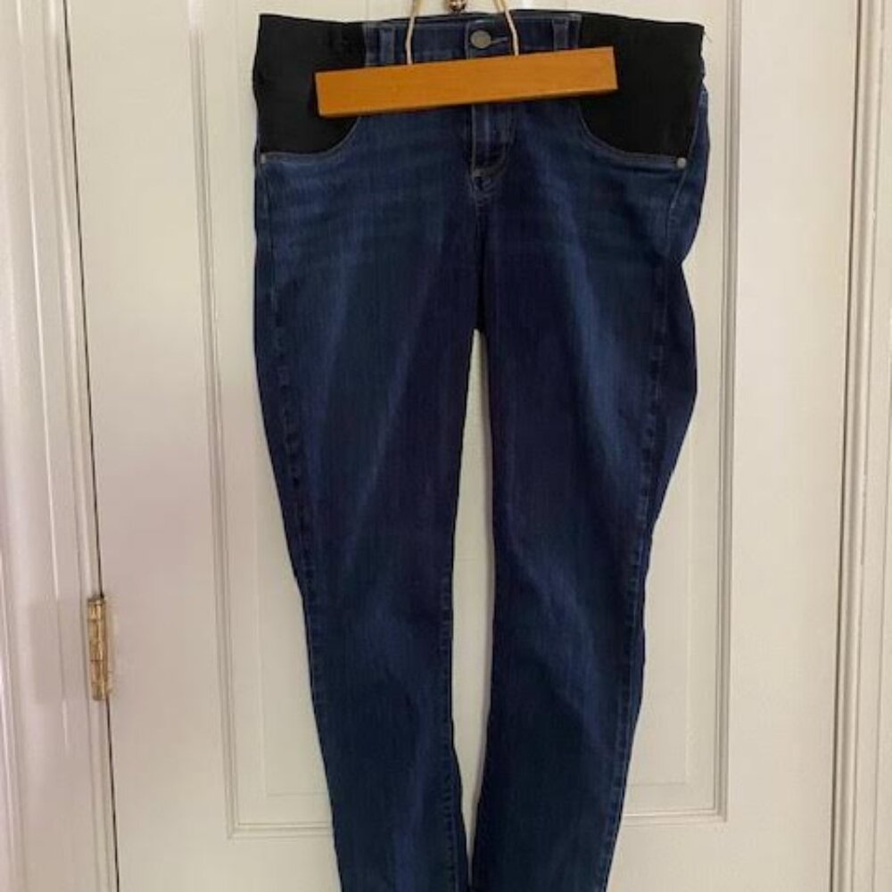 Paige Side Panel Maternity Jeans